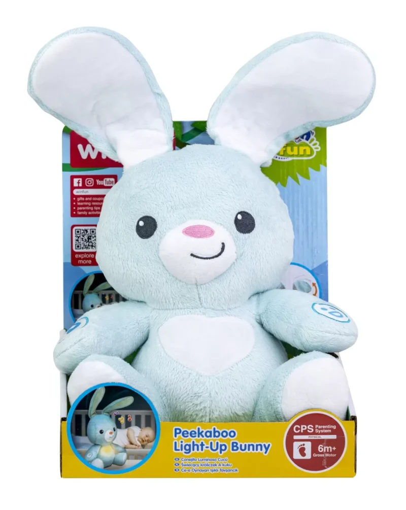 Iepuraș interactiv – Winfun, 6 luni+