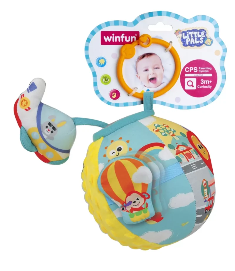 Minge din material textil – Winfun, 3 luni+