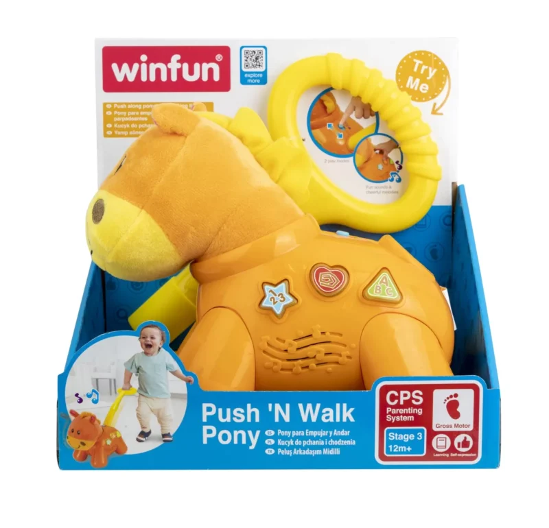Ponei de împins – Winfun, 1 an+