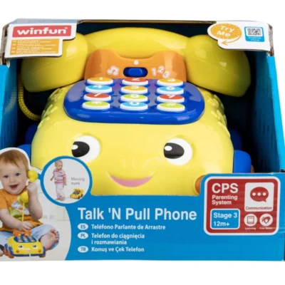 Telefon în formă de mașinuță – Winfun, 1 an+