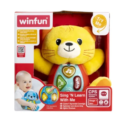 Cântă și învață cu pisicuța Kelsey – Winfun, 3 luni+