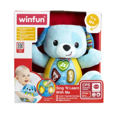 Cântă și învață cu cățelușul Blueberry – Winfun, 3 luni+