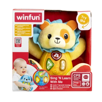 Cântă și învață cu leul Caesar – Winfun, 3 luni+