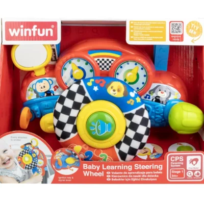 Volan muzical pentru bebeluși – Winfun, 3 luni+