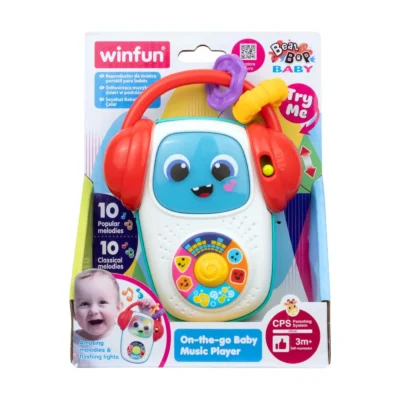 Player muzical portabil pentru bebeluși – Winfun, 3 luni+