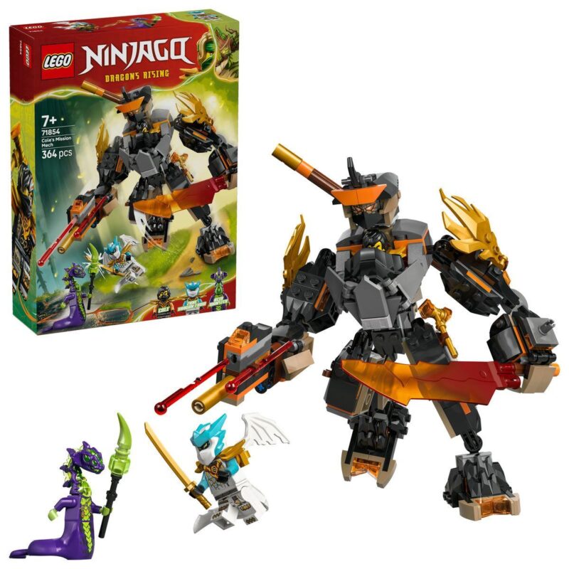 Robotul de Misiune Al Lui Cole Și Dragonul Zane