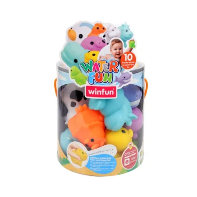 Set de jucării de baie Water Fun – Fermă și ocean – Winfun, 6 luni+
