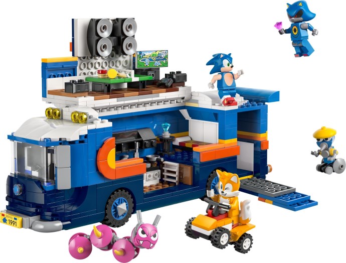 Camionul de Comanda Al Echipei Sonic