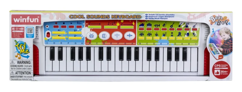 Orgă electronică 37 taste – Winfun, 3 ani+