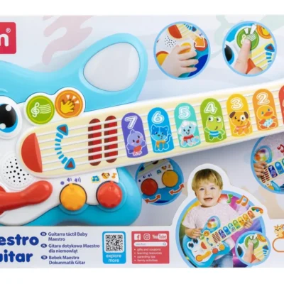 Chitară cu sunete și lumini – Winfun, 1 an+