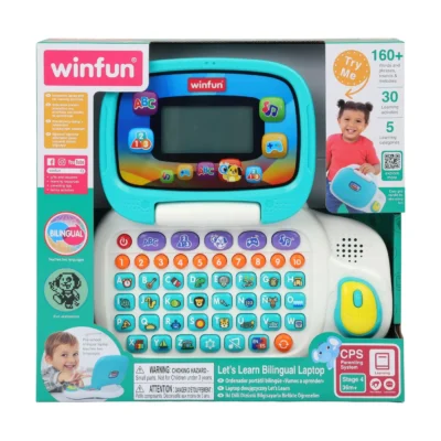 Laptop bilingv „Să învățăm” – Winfun, 2 ani+