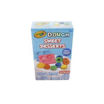 Set plastilină Crayola Dough Delicii Dulci cu accesorii, 3 ani+