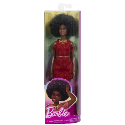 Barbie Fashionistas Păpușă Barbie Mulatra cu Păr Afro