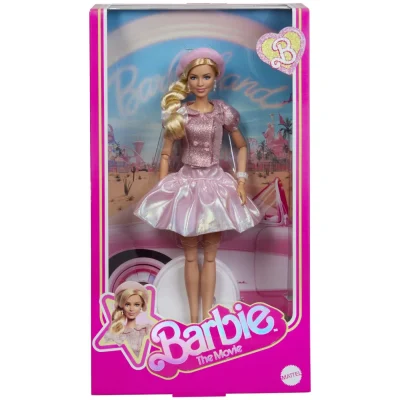 Barbie The Movie Păpușă Barbie cu Rochie Roz