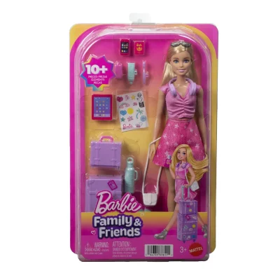 Barbie Family And Friends Set de Calatorie