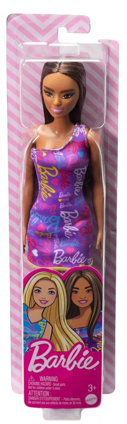 Păpușă Barbie Satena cu Rochiță Mov