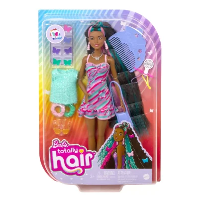 Barbie Totally Hair Păpușă Barbie Curcubeu