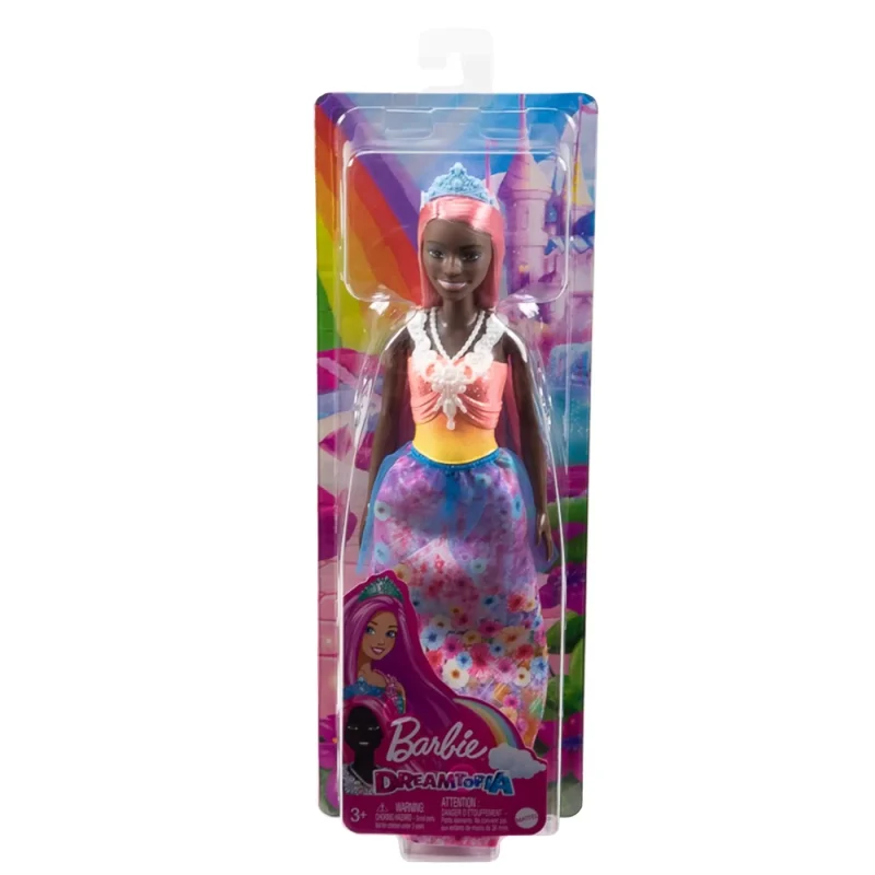 Barbie Dreamtopia Păpușă Prințesă cu Păr Corai
