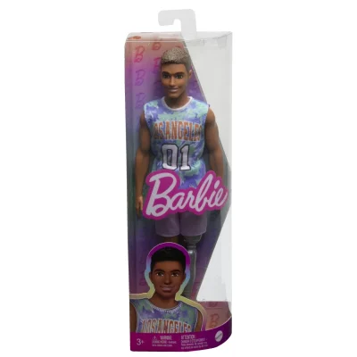 Barbie Păpușă Baiat Fashionistas Saten cu Un Picior cu Proteza
