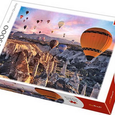 Puzzle Trefl 3000 în Aer cu Balonul