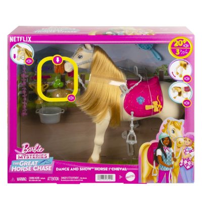 Barbie Mysteries Căluț cu Sunete Si Accesorii