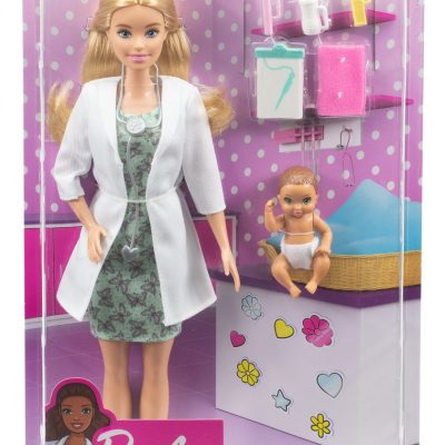 Păpușă Barbie Doctor Pediatru