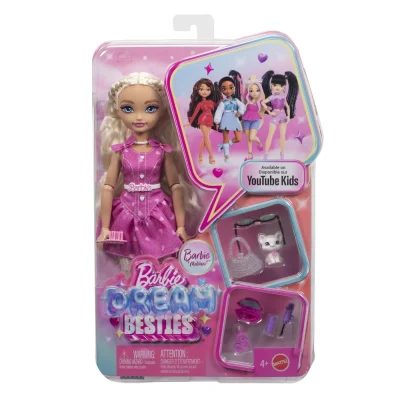 Barbie Dream Besties Păpușă Barbie Malibu cu Accesorii
