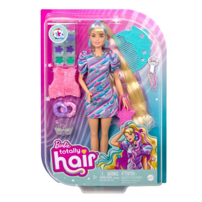 Barbie Totally Hair Păpușă Barbie Blondă