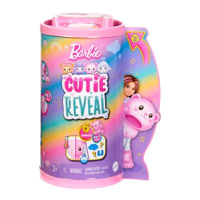Barbie Păpușă Chelsea Cutie Reveal Ursulet