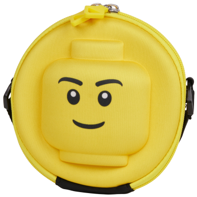 Geantă rotundă LEGO 3D Minifigure Head