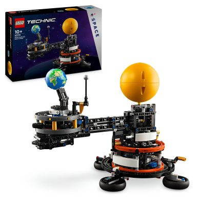 Planeta Pamant Si Luna Pe Orbita