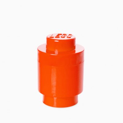 Cutie depozitare rotunda LEGO 1 rosu